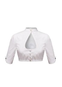 Stockerpoint, Damen Bluse, Weiß