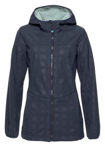 Polarino, Damen Funktionsjacke, Marine / Pastellblau