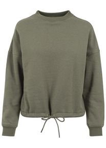 Urban Classics, Damen Crewneck, Oliv