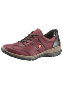 Rieker, Damen Schnürschuh, Weinrot
