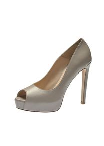 Evita, Damen Peeptoe, Beige