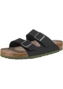 Birkenstock, Herren Arizona SFB BF Pantoletten, Brokat / Oliv / Schwarz