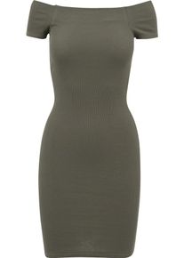 Urban Classics, Damen Dress, Oliv
