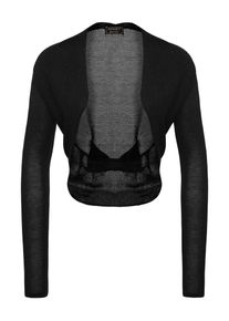 Apart, Damen Strickbolero mit Glitzereffekt, Schwarz
