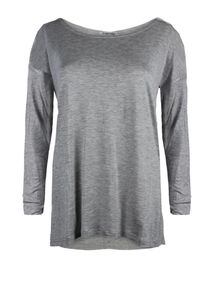 Trueprodigy, Damen Langarmshirt 'Soyala', Grau