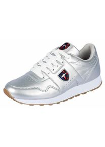 Kangaroos, Damen Sneaker mit feinem Glanzeffekt, Silber