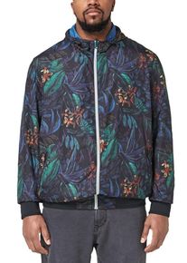 s.Oliver RED LABEL, Herren Jacke mit Wendefunktion, Himmelblau / Mischfarben