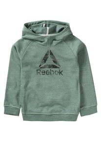 Reebok, Hoodie, Grünmeliert / Schwarzmeliert