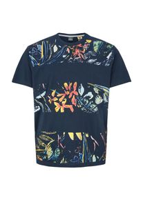 s.Oliver RED LABEL, Herren T-Shirt, Navy / Mischfarben