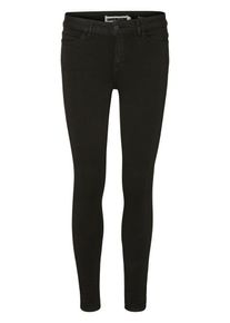 Noisy may, Damen Skinny Fit Jeans NW Power Shape, Schwarz