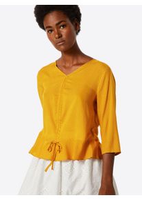 ABOUT YOU, Damen Bluse 'Hailey', Senf