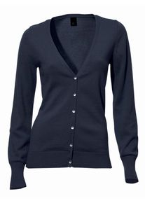 Heine, Damen Strickjacke, Marine