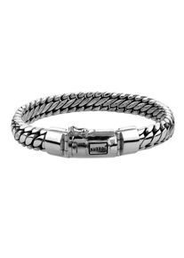 Kuzzoi, Herren Armband 'Twisted', Silber