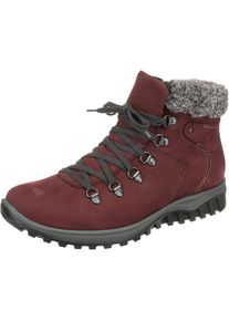 Waldläufer WALDLÄUFER, Damen Stiefeletten, Grau / Merlot