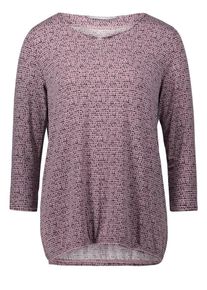 BETTY & CO Betty & Co, Damen Shirt, Grau / Altrosa