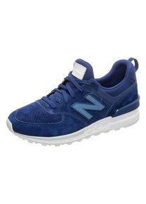 New Balance, Herren MS574-BLB-D Sport Sneaker, Blau