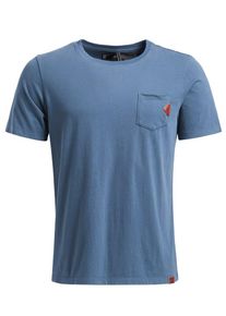 Khujo, Herren T-Shirt 'SONDO', Taubenblau