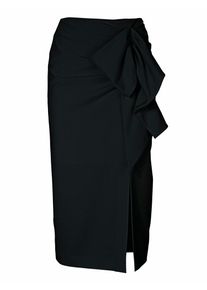 Heine, Damen Stiftrock, Schwarz