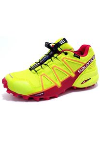 Salomon, Damen Schn&uuml;rschuhe, Gelb / Pink