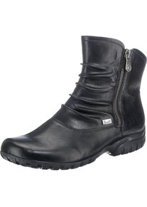 Rieker, Damen Stiefeletten weit, Schwarz