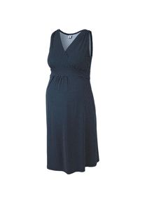 Bebefield, Damen Kleid 'Rachel', Kobaltblau / Weiß
