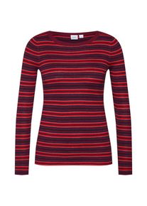 GAP, Damen Shirt 'RIBBED STRIPE PO', Mischfarben / Pink