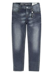 Lemmi, Hose Jeans Boys tight fit MID Jungen , Blau / Dunkelblau