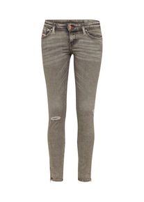 Diesel, Damen Jeans 'Skinzee-Low-Zip' 084UP, Grau