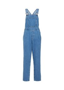 Noisy may, Damen Latzjeans 'RILEY MOM DUNGAREE', Blue Denim