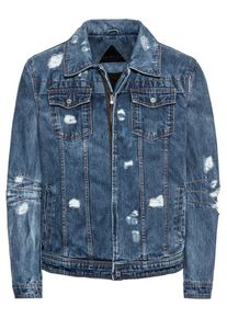Be Edgy, Herren Jeansjacke 'RAVE D', Blue Denim