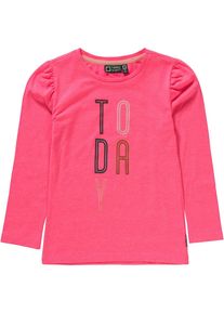 TUMBLE N' DRY, M&auml;dchen Langarmshirt 'VIVEKA', Braun / Pink / Schwarz