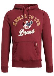 Khujo, Herren Sweatshirt 'SIMO', Dunkelrot