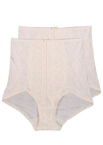 Sassa Mode Sassa, Damen Miederslip 'SHINY JACQUARD', Champagner