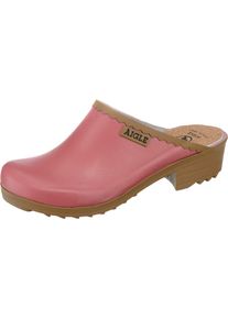 Aigle, Damen Clogs 'VICTORINE SAB', Hellbraun / Pink