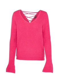 Review, Damen Pullover 'LACE', Pink