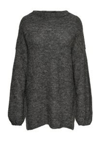 Only, Damen Strickpullover, Dunkelgrau