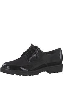 Tamaris, Damen Schn&uuml;rschuh, Schwarz