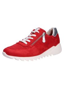 Paul Green, Damen Sneakers, Rot / Silber