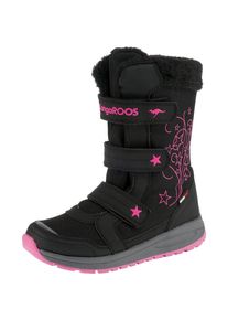 Kangaroos, Mädchen Winterstiefel K-STAR BOOT RTX für Mädchen, TEX, Schwarz