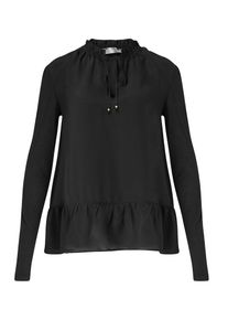 Hallhuber, Damen Shirt, Schwarz