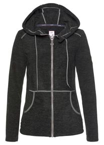 Kangaroos, Damen Fleecejacke, Schwarz
