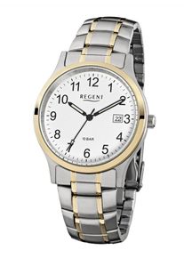 Regent Uhren REGENT, Herren Uhr, Gold / Silber