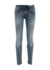 Tom Tailor Denim, Herren Jeans 'super slim PIERS overdye', Blue Denim