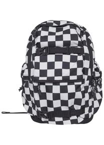 Urban Classics, Herren Backpack, Schwarz / Weiß