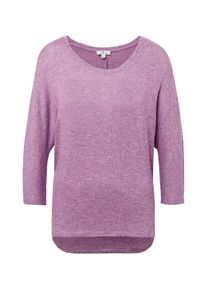 Tom Tailor, Damen Shirt, Lilameliert