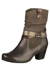 Jana, Damen Stiefelette, Braun / Graphit