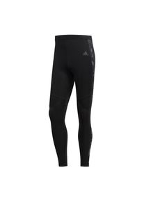 adidas Performance, Herren Tight 'Own the Run Camo', Grau / Graphit / Schwarz