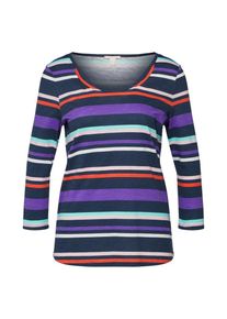 Esprit, Damen T Shirt, Blau / Rosa / Schwarz