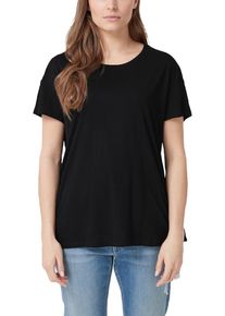 TRIANGLE, Damen Jerseyshirt, Schwarz