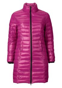 sheego Casual, Damen Stepplongjacke, Lila